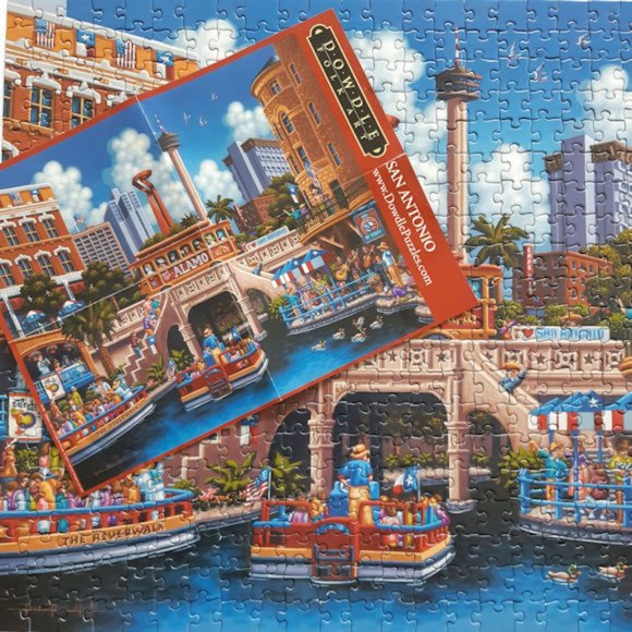 DOWDLE San Antonio 500 🧩 Puzzle - Picture 2 of 6